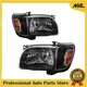 Black Front Headlights Headlamps Bumper For Toyota Tacoma 2001 2002 2003 2004