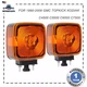 2pcs Fender Lamp Turn Signal Light Set for Chevrolet Kodiak GMC Topkick 1990-09