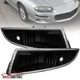 Black Bumper Lamps Fits 1993-2002 Chevy Camaro Front Parking Signal 93-02