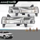 Fit For 18-21 Jeep Compass Pair Front Bumper Fog lamps Parking Lights 55112720AB