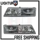 Headlights Headlamps Pair Left right set for 95-97 Mercury Grand Marquis