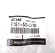 Genuine OEM Mazda F151-50-2J1D Driver LH Rear Bumper Bracket 2004-2008 RX-8