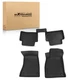 Black All-Weather Floor Mats for Audi A4 allroad/Quattro 2017-2023 TPE Anti-Slip