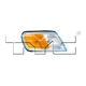 TYC 18-1983-00 Parking/Side Marker Light Assembly For 94-97 Honda Accord