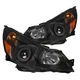 Black Fits 2010-2014 Subaru Legacy Outback Projector Headlights Lamps Left+Right