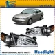 For 1998-2000 Toyota For Corolla Headlights Assembly Pair Left + Right Sides