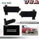 For 1970 Chevy Chevelle El Camino Smoked White LED Front Side Marker Lights 2PCS