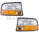 For 98-04 Sonoma Pickup Truck with Fog Lamp Headlight Head Light w/Bulb SET PAIR For 98-04 Sonoma Pickup Truck with Fog Lamp Headlight Head Light w/Bulb SET PAIR