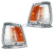 For 89-91 Toyota Pickup Truck 2WD Corner Turn Signal Park Light Lamp Set Pair