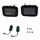 2Pcs Clear LED Front Bumper DRL Turn Signal Lights fits for 2003-2009 Hummer H2