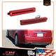 For 2008-2013 Cadillac CTS CTS-V Red LED Rear Bumper Reflector Lights Fog Lamps