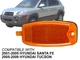 For Front Side Marker Lamp Hyundai 05-09 Tucson 01-05 Santa Fe Left = Right Side