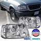 Fits 2001-2011 Ford Ranger XL XLT Headlights Lamps +Corner Turn Signal Lights