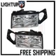 Headlights Headlamps Pair Left right set for 97-99 Cadillac Deville