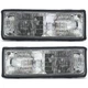 Headlights Lamps Set of 2  Left-and-Right for Chevy Left & Right Caprice Pair