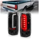 Anzo 311350 LED Tail Light For Ford F-150 1989-1996 Left & Right Black Housing