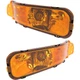 Turn Signal Light Set For 2005-2009 Ford Mustang Front Left and Right with bulb