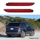 Fit For Toyota Sienna 2010-2017 Pair Rear Lens Bumper Reflectors Tail Lights Red