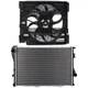 For 1999-2000 BMW 528i 540i Electric Engine Radiator Cooling Fan Kit 12V