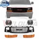 New Front Grille + Headlights + Side Marker Light For 2003-2023 GMC Savana 2500
