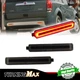 Red LED Rear Bumper Reflector Light Lamp Smoked Lens For 05-09 Chevrolet Equinox