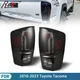 For 2016-2023 Toyota Tacoma LED Tail Lights Brake Rear Signal Black Smoke Lamps