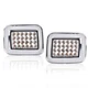 Fit For 2003-2009 Hummer H2 Clear Lens LED Front Turn Signal Light Parking Lamp