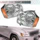 Fit For Jeep Grand Cherokee 2005-2007 Headlight Assembly Left+Right Side Halogen