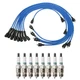 NGK Wire Set & Denso 8 Iridium Power Spark Plugs Kit for Camaro Firebird GTO V8