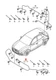 Genuine AUDI AudiQ5L Sportback Q5 87F 87I 87U Wiring Set For Bumper 80A971095T