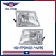 Headlight Halogen Set Pair Driver and Passenger Side For 1998-2000 Ford Ranger