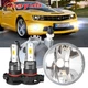 For 2010-2013 Chevy Camaro Fog lights Clear Bumper Driving Lamps w/ Bulbs 6000K