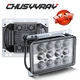 2X Headlights Hood Light LED Fit Deere 7030 Series: 7130 7230 7330
