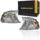 For BMW 325Ci Signal Corner Light 2002 Driver and Passenger Side Pair BM2520113