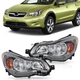 Halogen Headlight Lamp LH & RH For 2013-2015 Subaru XV Crosstrek Subaru Impreza