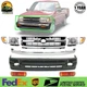 Front Bumper + Grille + Valance & Headlight Kit For 1998-2000 Toyota Tacoma 2WD
