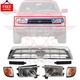 Front Grille + Fillers + Headlights + Corner Lights For 1996-1998 Toyota 4Runner