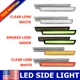 2X/4X Front Rear LED Side Marker Lights For Dodge Charger 11-14 Challenge 08-14