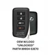OEM UNLOCKED 2021-2025 Lexus IS300  IS350 RC300 RC350 Smart Key HYQ14FLB OEM