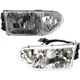 Headlight Driver and Passenger Side Fits 1999-2002 Mercury Villager Nissan Quest
