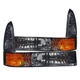 Anzo 511041 Smoke Amber Euro Parking/Signal Lights for Ford Excursion/Superduty