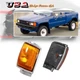 2PCS Amber Front Side Marker Corner Lights For 1984-1986 Toyota Pickup & 4Runner