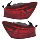 LED Outer Pair Tail Lights Fits Kia Forte EX 2.0L 2019 2020 2021 By 92402-M7100