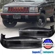 Fit 1993-1996 Jeep 93-96 Grand Cherokee Bumper Lights Parking Signal Lamps Black