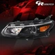 LEFT SIDE BLACK CLEAR OE STYLE PROJECTOR HEADLIGHT FOR 2016-2018 CHEVY MALIBU
