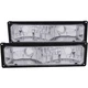 Anzo 511033 Parking Light Assembly; Euro; Black Housing; r; for PAI