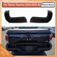 Rear Bumper End Cap Cover Matte Black Set For Toyota Tacoma 16-22 2023 w/o Hole