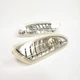 For 2001-2007 Mercedes-Benz C-Class Euro Chrome Clear Front Side Marker Lights