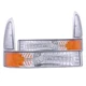 Anzo 511039 Chrome Euro Style Parking/Signal Lights for Ford Excursion/Superduty