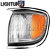 Chrome Corner Turn Signal Light for 1996-99 NISSAN PATHFINDER Left Driver LH